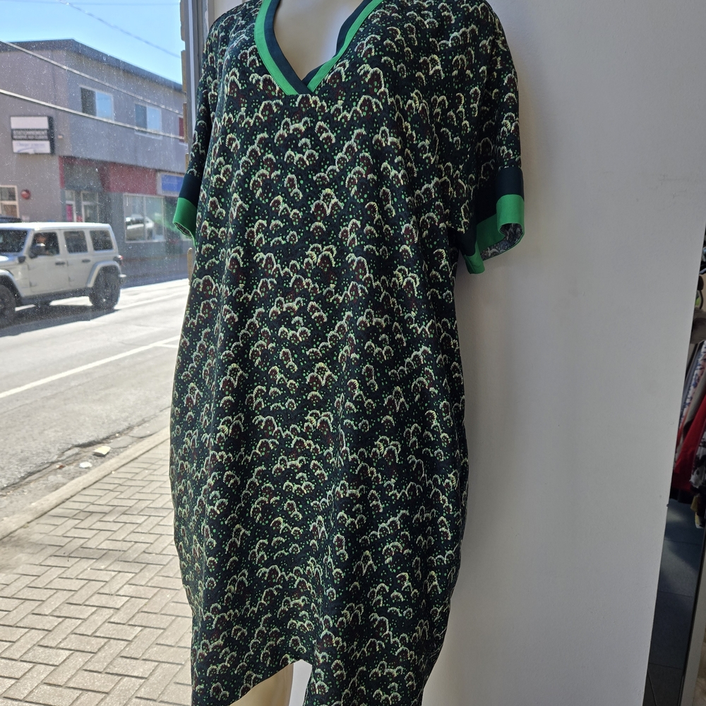 Scotch & Soda Green Patterned Dress